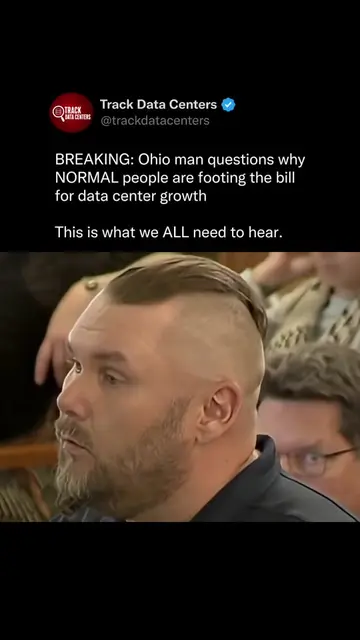 Easily one of THE best responses in regards to data centers 🔥💯 #ohio #datacent