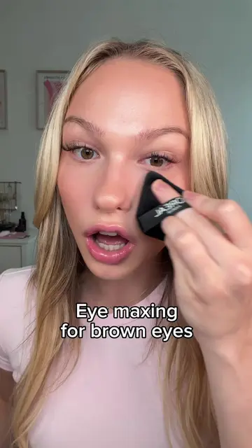 How to eye max for brown eyes using the @L’Oréal Paris lumi bronze stick #eyemax