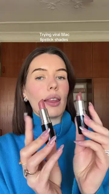 Trying the viral Mac shades ‘Alone Time’ and ‘Thanks, it’s Mac!’ In the lustregl