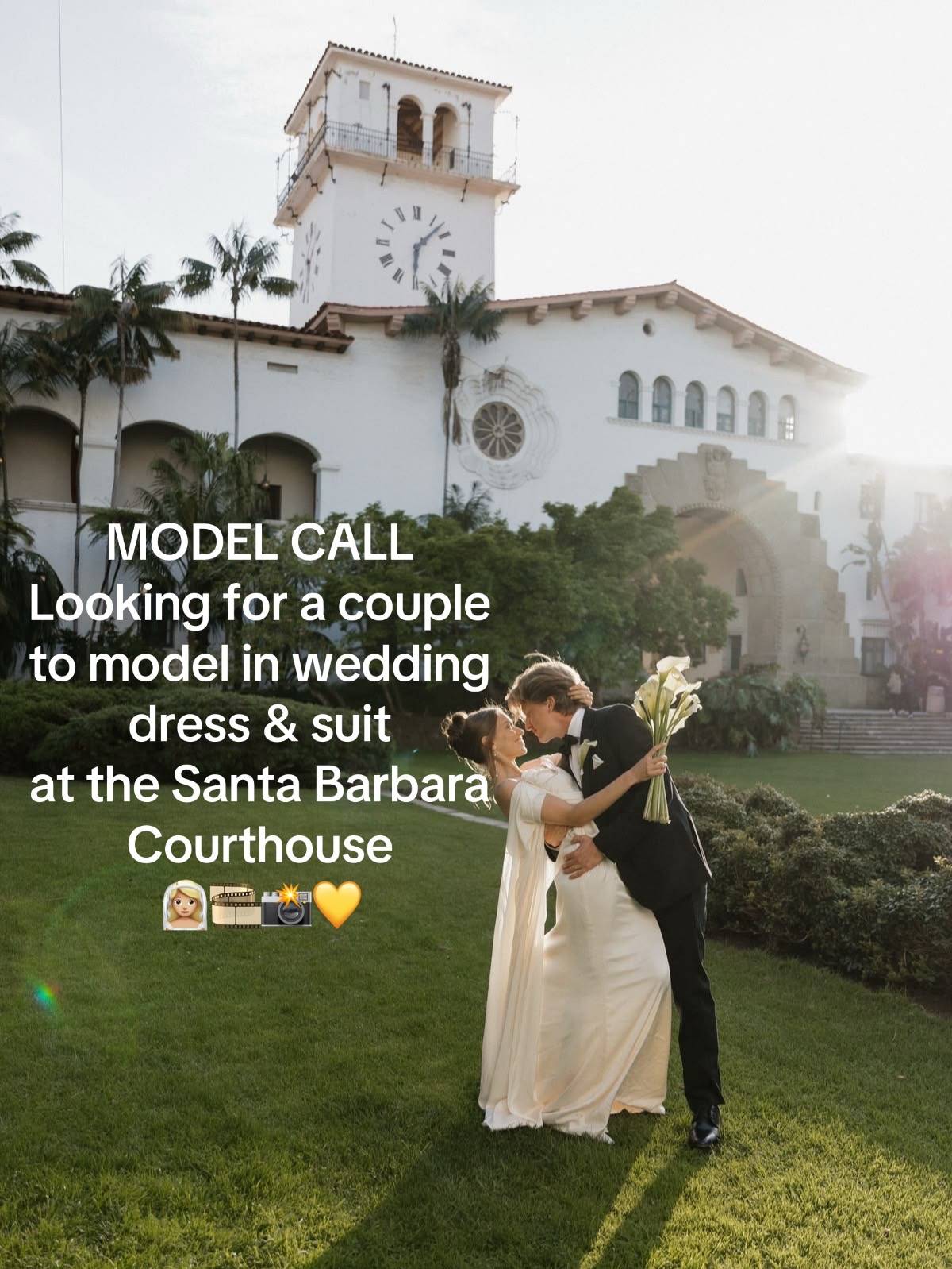 Looking for a couple to model for me! This is a styled bridal shoot, at the sant