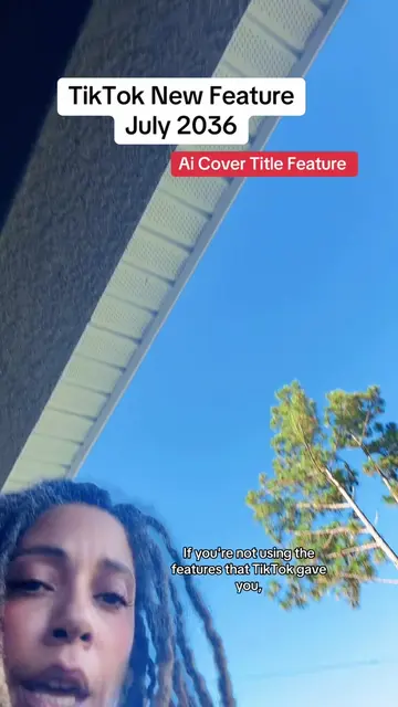 Tiktok cover title feature tutorial. Not everyone has this yet, but it's rolling