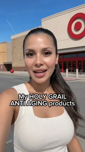 My holy grail products for anti aging 🩷 #antiaging #over50 #syntheticperformer 