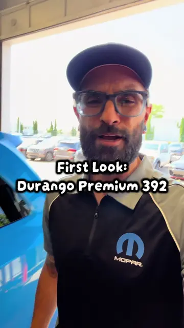 We just got our first 2026 Dodge Durango Premium 392, and before it heads off fo