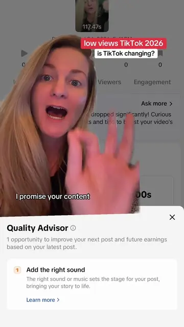 Why are TikTok views so low right now? I’m documenting every clue I find about w