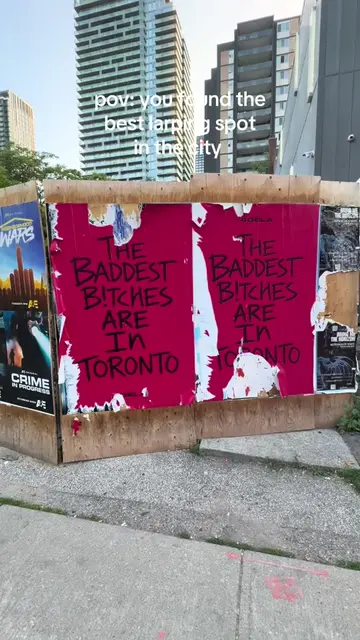 this is your sign to larp with the @ADÉLA posters 💕📸 #adela #toronto #torontot
