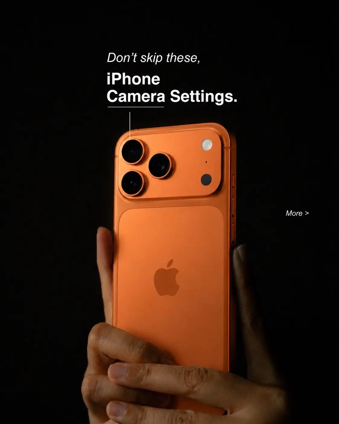 If you only change one thing... make it these camera settings. Your future photo