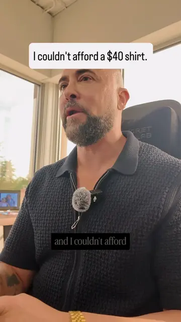 $40 for a shirt. I didn't have it. what's your $40? #entrepreneur #SmallBusiness