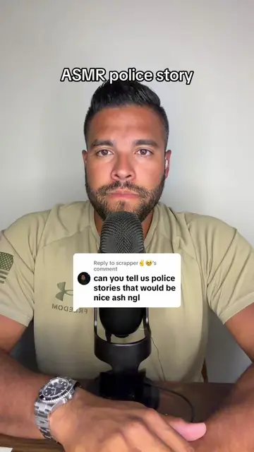 Replying to @scrapper✌️🥹 here’s one of my police stories  #johnnyqasmr #asmr 