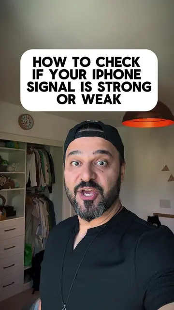 Your iPhone has a hidden menu that shows your real signal strength. Open the Pho