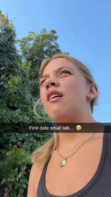 He is right tho #smalltalk #firsdatefail #couplehumor #relationshiphumor 