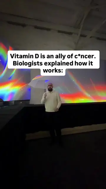 You take vitamin D - and think you're doing the right thing. You saw a video, bo