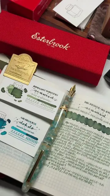 A New Pen, Two New Inks & Pages in my Ink Dossier📖🖋️🫟✨ A little haul from @At