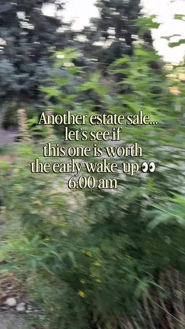 You guys know the drill!!! Estate sale weekend🤩 stay tuned for Pt 2!! #estatesa