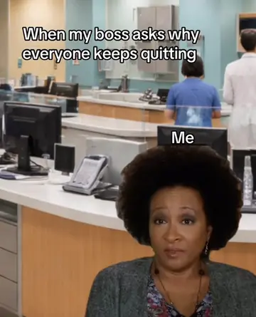 #workhumor #worklife #quitting #officelife #bluecollar 