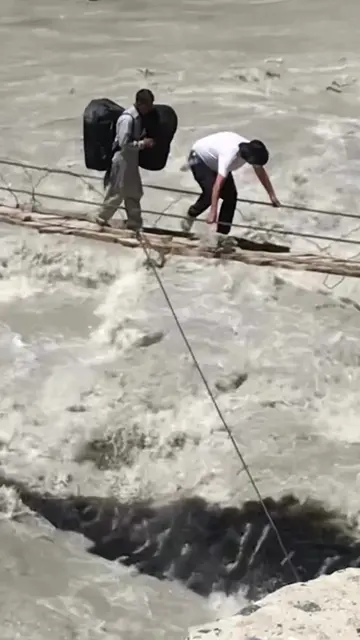 Way to K2 Base Camp - Just Like this  #K2basecamp #karakoram #reel #viral #adven