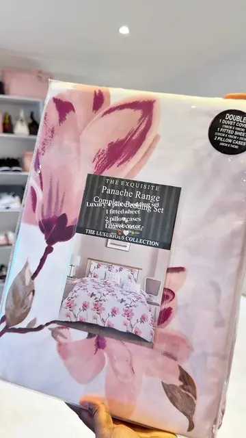 Soft and Cozy ? Yes please 😍✨✨ #cozybeddings #4piecebeddingset 