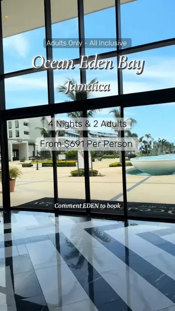 🇯🇲 ALL INCLUSIVE - ADULT ONLY ESCAPE   💭 comment “EDEN” for details  📍Jamaic