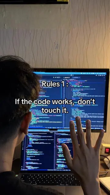 don’t touch #coding #jasawebsite #codinglife #jokitugas #jokiit 