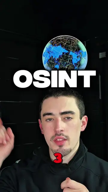 3 OSINT TOOLS