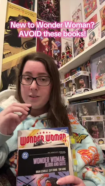 New to Wonder Woman? Here are three books you will commonly see on the shelves o