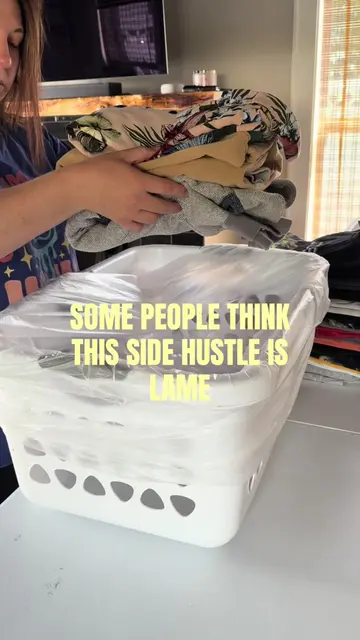 Sharing my side hustle that pays me every week. I’m able to run my laundry busin
