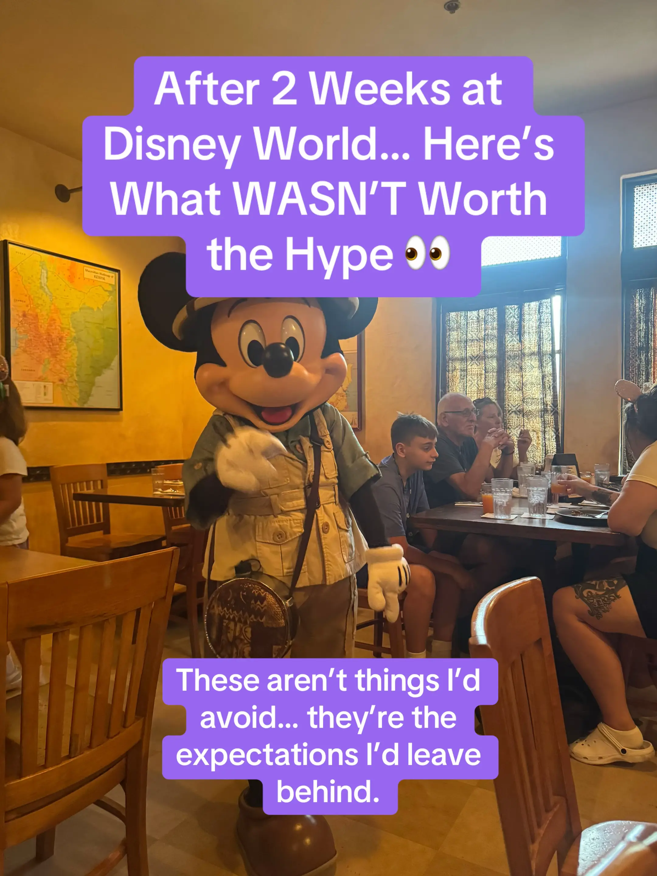 ✨ After spending two weeks at Walt Disney World, I realised it wasn’t the rides 
