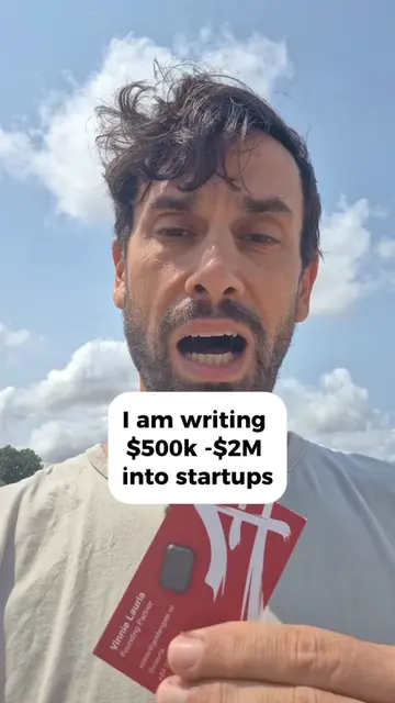 DM me “PITCH” to apply Looking for founders. At Golden Gate Ventures we're writi
