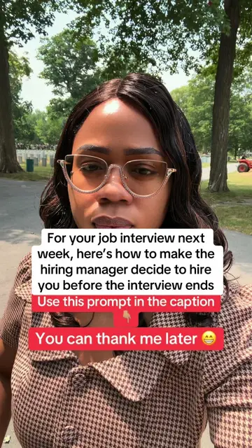 Copy and paste this prompt into ChatGPT or Claude with the job description and y