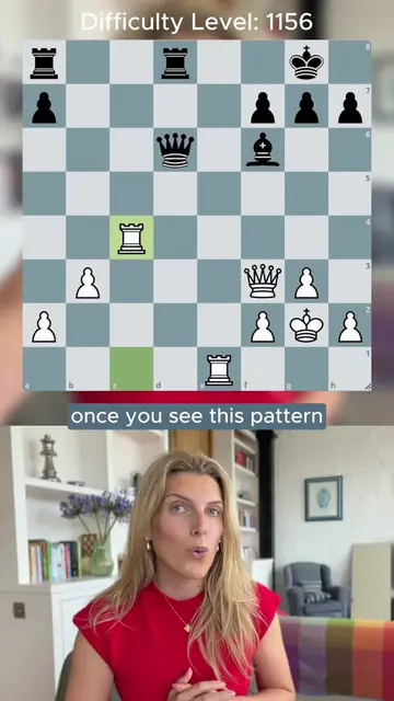Minute to win it ♟️ Difficulty Level: 1156 #chess #chesspuzzle #learnchess 