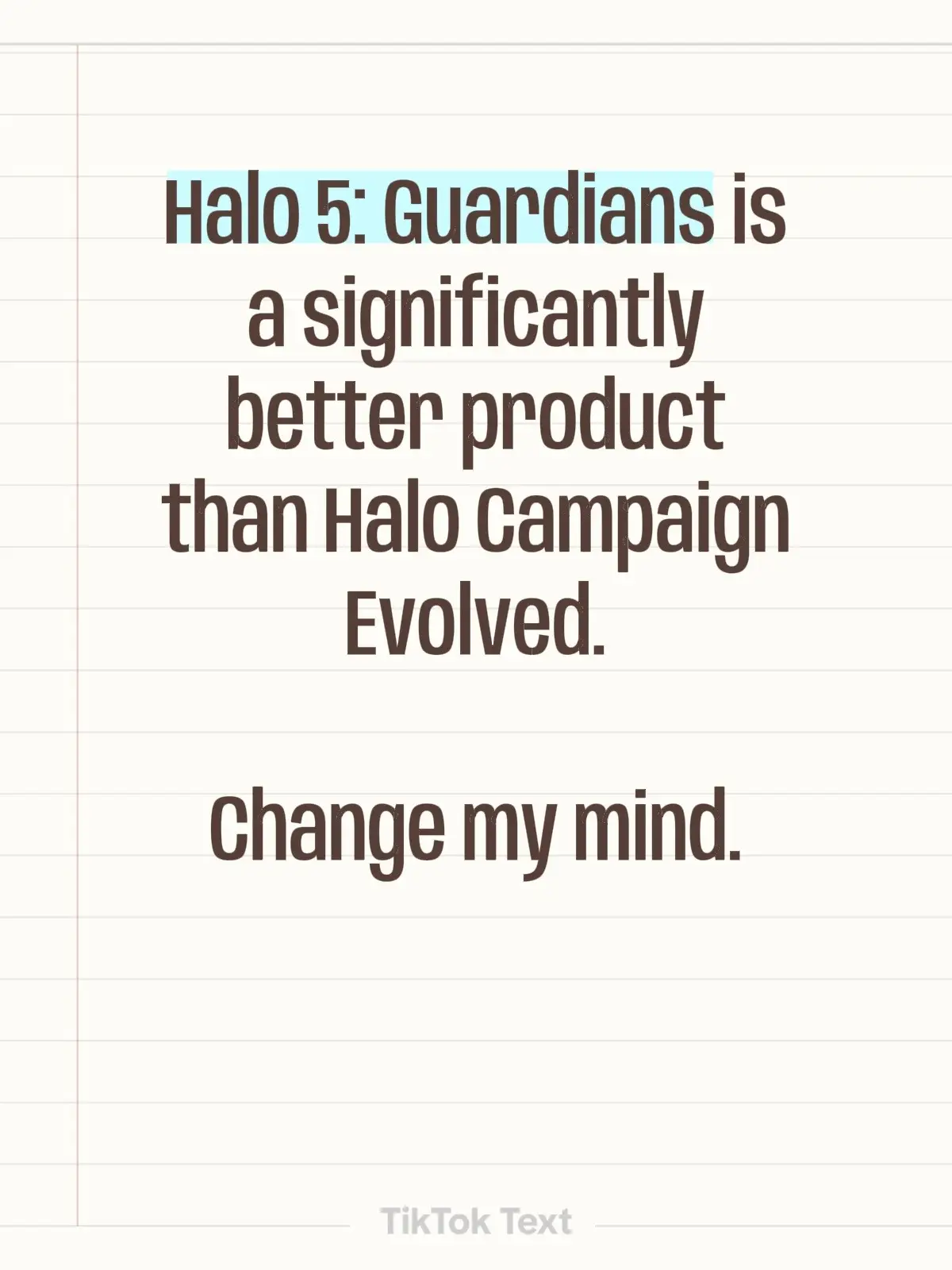 Literally title. Story bad in 5 btw.  #halo5 #halocampaignevolved #gaming 