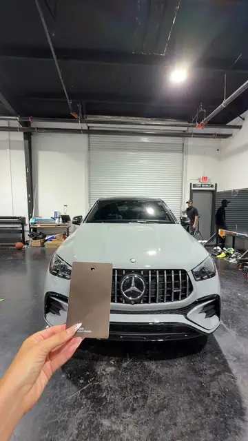 My chocolate drop🤎 #carwrap #amg #gle53 #mercedes #customcar 