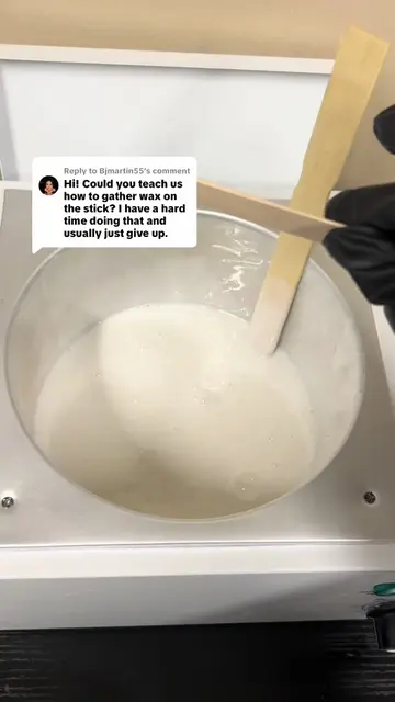 Replying to @Bjmartin55  this is the best way to test that your wax is at the co
