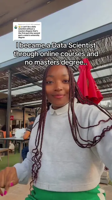 Replying to @V  E  N  O  M It’s good to have a Master’s degree, however  really 