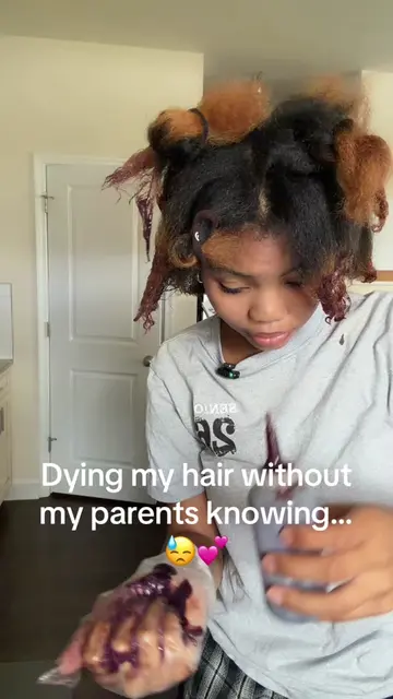 I like it, it reminds me of a brookie or something 😭 #kkittylux #dyingmyhair #n