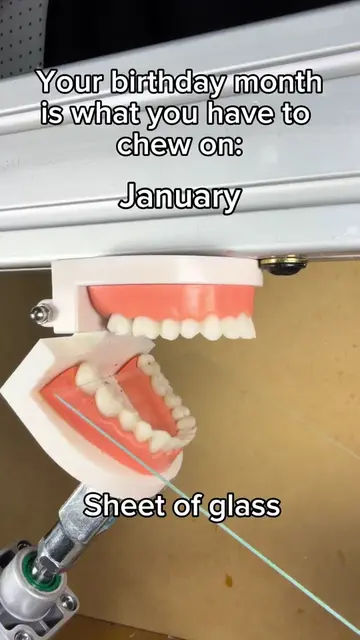 Some months got off pretty easy 🤷 #satisfying #yourmonth #bite #clearpressure 
