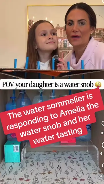 Let me as a water sommelier respond  to Amelia the water snob and her amazing wa