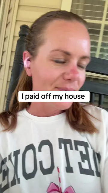 I stand by my decision to pay off my house. #debtfree #budget #savingmoney  #Tik