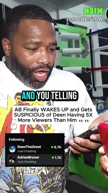 AB Finally WAKES UP and Gets SUSPICIOUS of Deen Having 5X More Viewers Than Him 