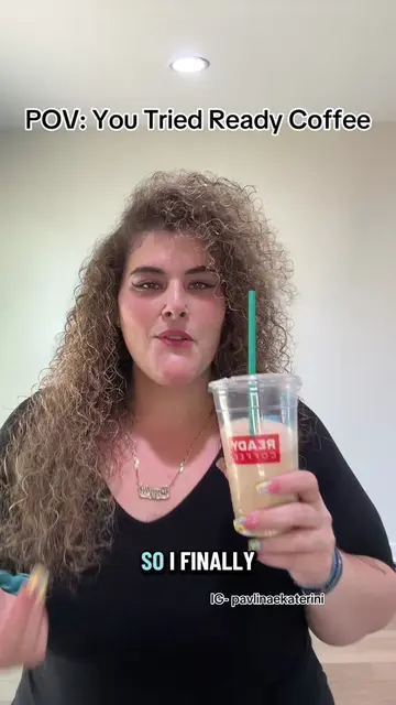 POV: You Tried Ready Coffee‼️✨ #therealpavlinaekaterini #newyork #readycoffee #n