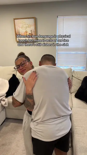 I promise he gets all the affection 🙄💕  • • #husbandwife #husband #couplecomed