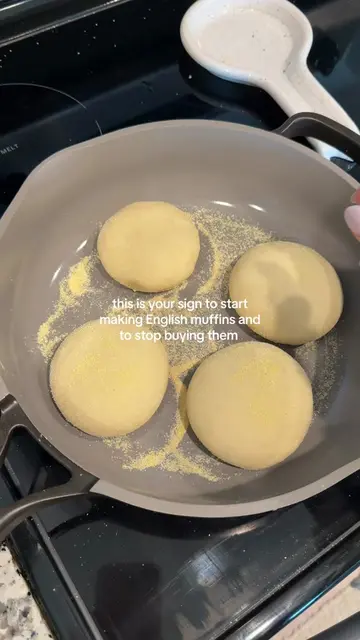 homemade English muffins are just so good !!! #englishmuffins 