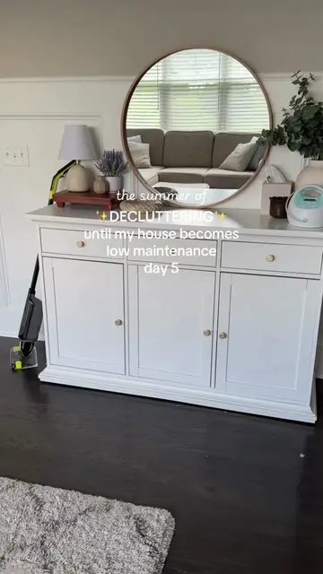 Decluttered a cabinet today ✨ decluttering one small space a day is the way to d