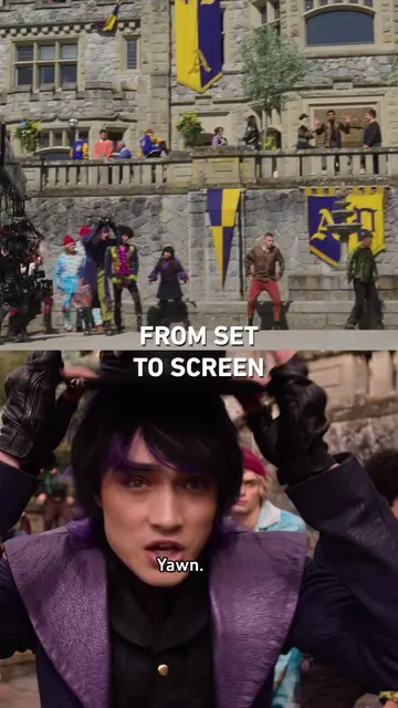 You know the line 👀🎩 Descendants: #WickedWonderland available now on Disney+.