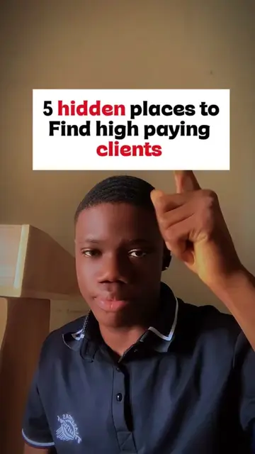 5 hidden places to find high paying clients for your business.  #youngentreprene