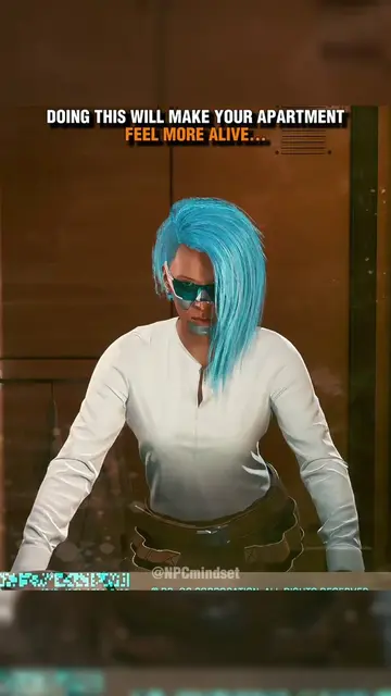 This Will Make Your Apartment Feel More Alive… #cyberpunk #cyberpunk2077 #Gaming