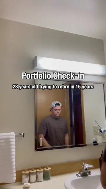 Our net worth check-in at 23. Every account, all the way through. checking, brok
