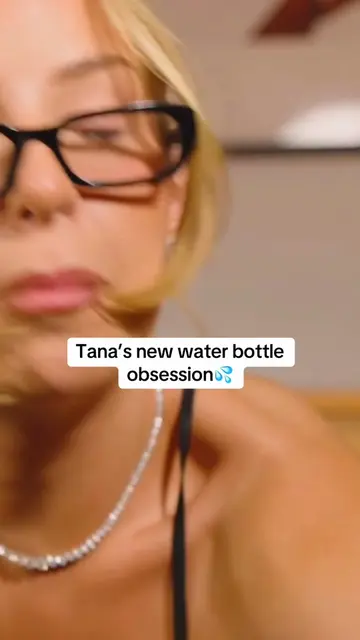 Tana’s new water bottle obsession #tanamongeau #brandsafepod 