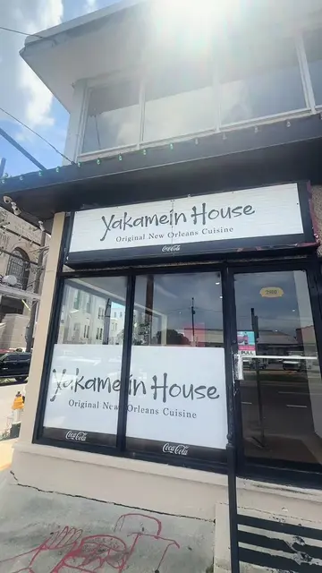They got me in a choke hold!!! @Yakamein House #blackownedbusiness #neworleans #