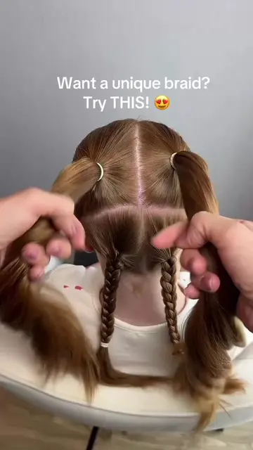A braid you’ll want to recreate. 🤍✨ Save it for later! #braidtutorial #hairidea