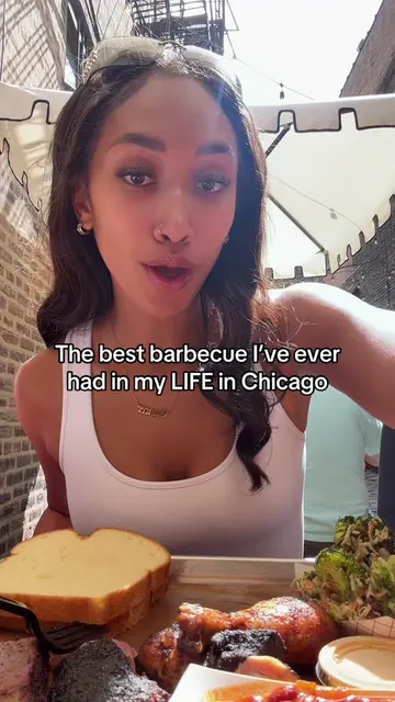 Green street smoked meats changed my LIFEEEE #chicago #wnbaallstar #barbecue #br